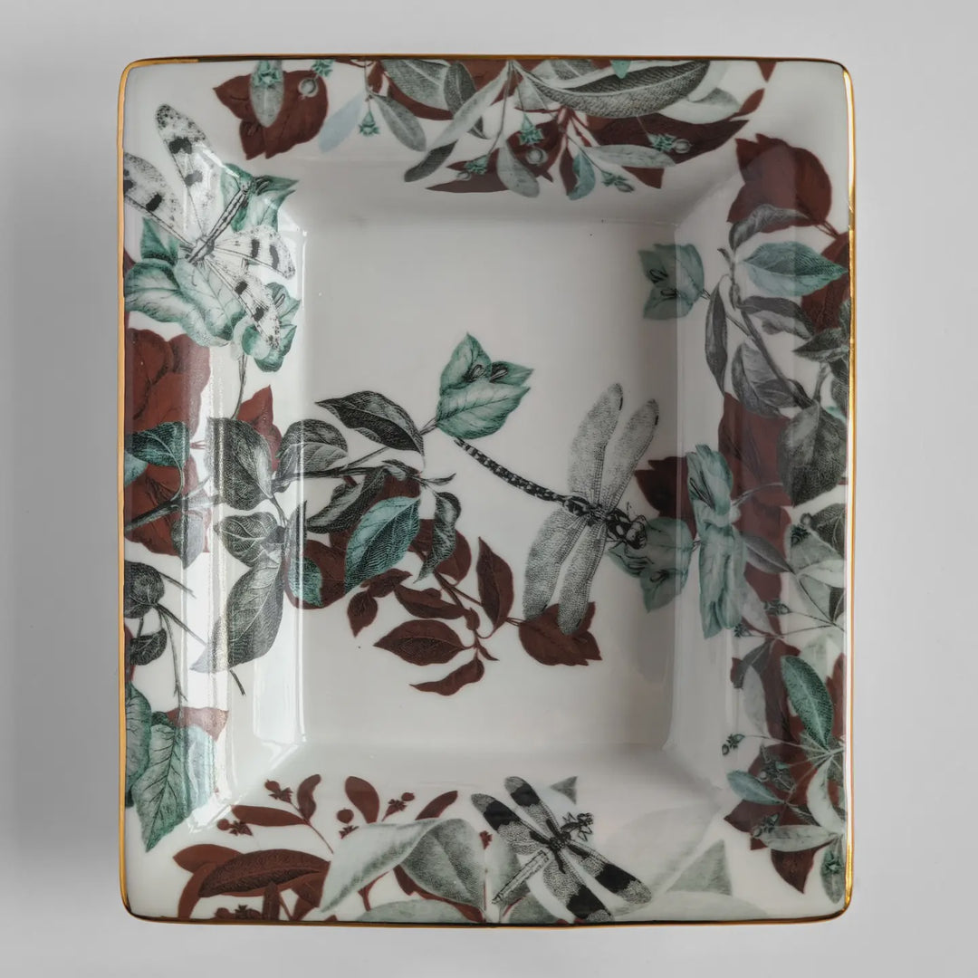 Black Dragon Pool Porcelain Tray