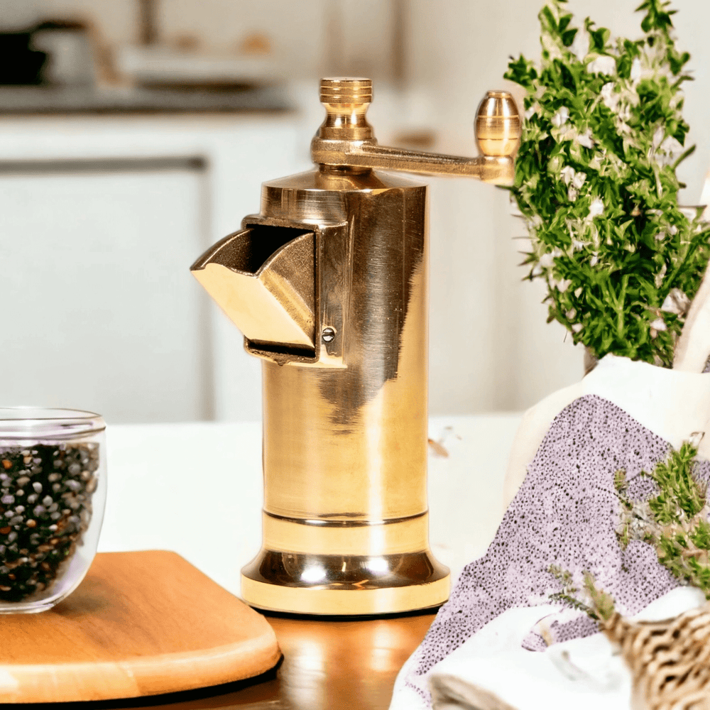 Brass Pepper Grinder - Sutherland Interiors