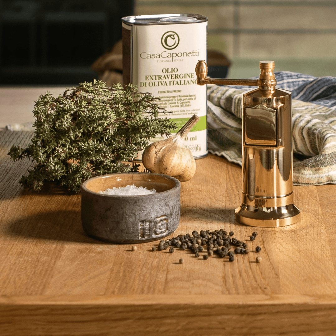 Brass Pepper Grinder - Sutherland Interiors