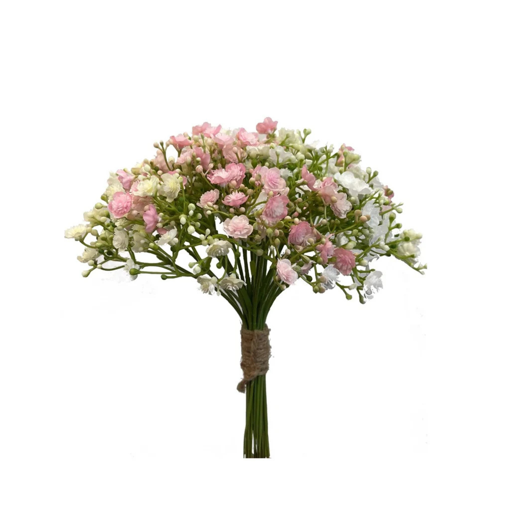 Gypsophilia Bundle Pink/cream 23cm