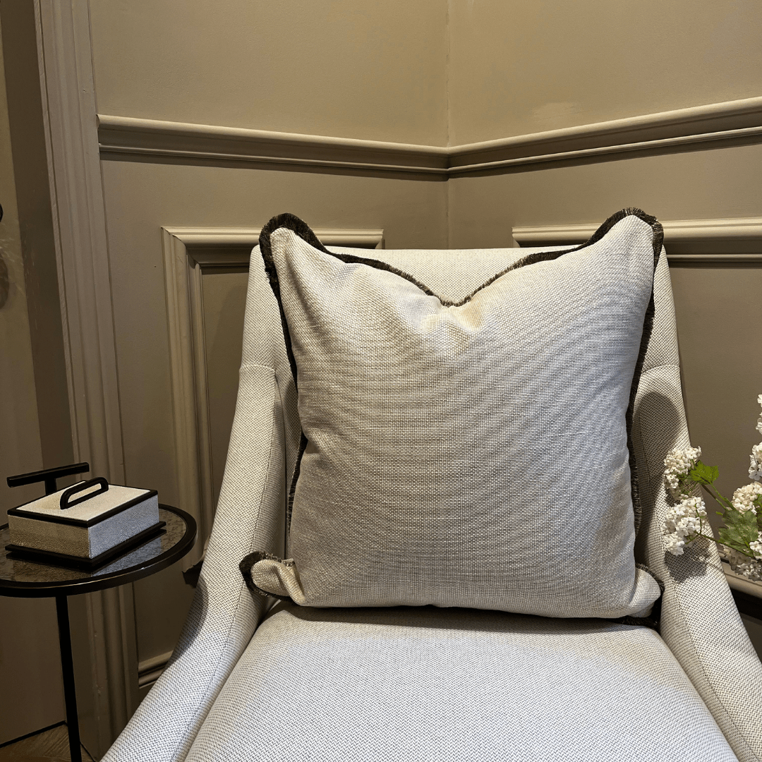 Marlin Luxury Fringe Cushion - Sutherland Interiors
