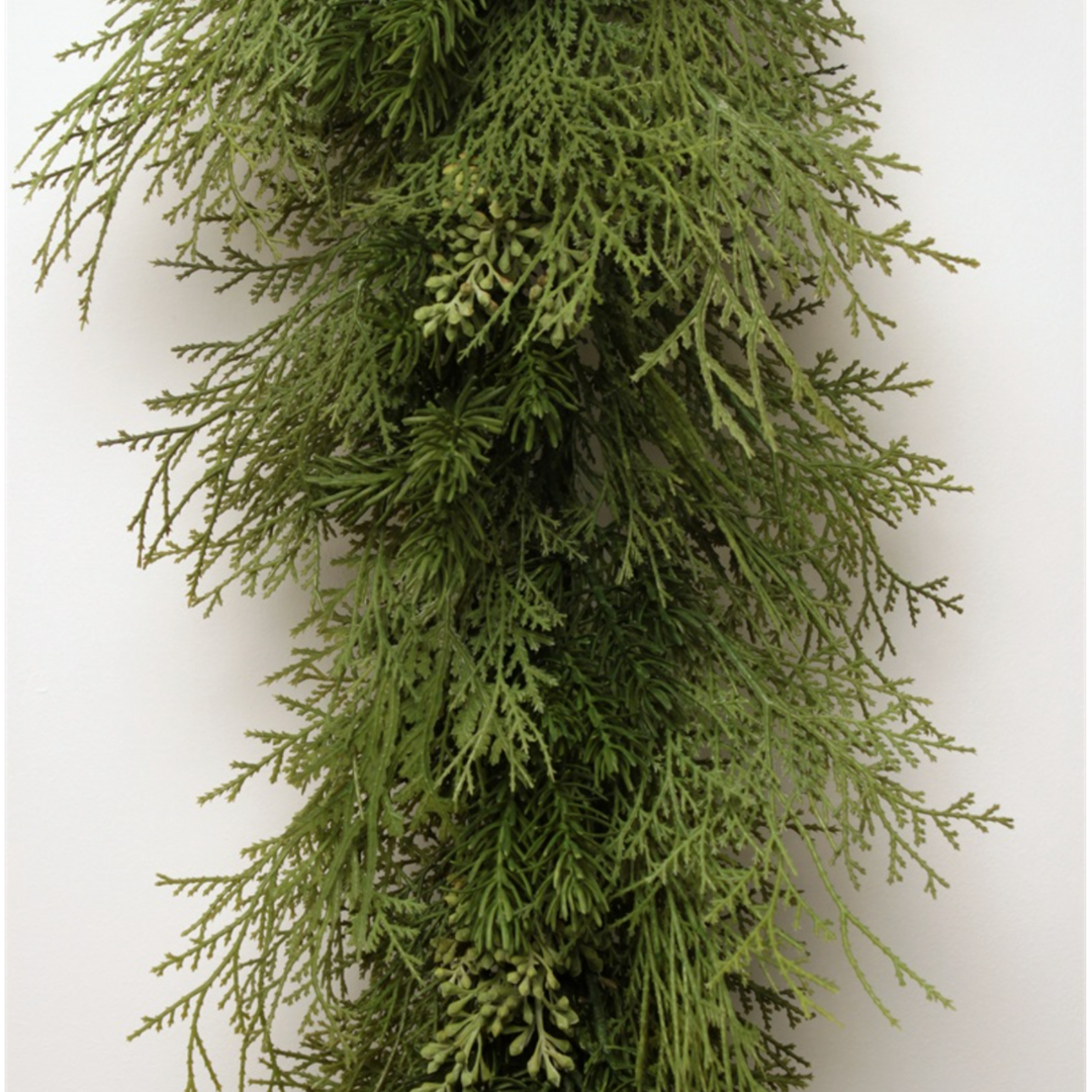 MIXED JUNIPER CEDAR GARLAND