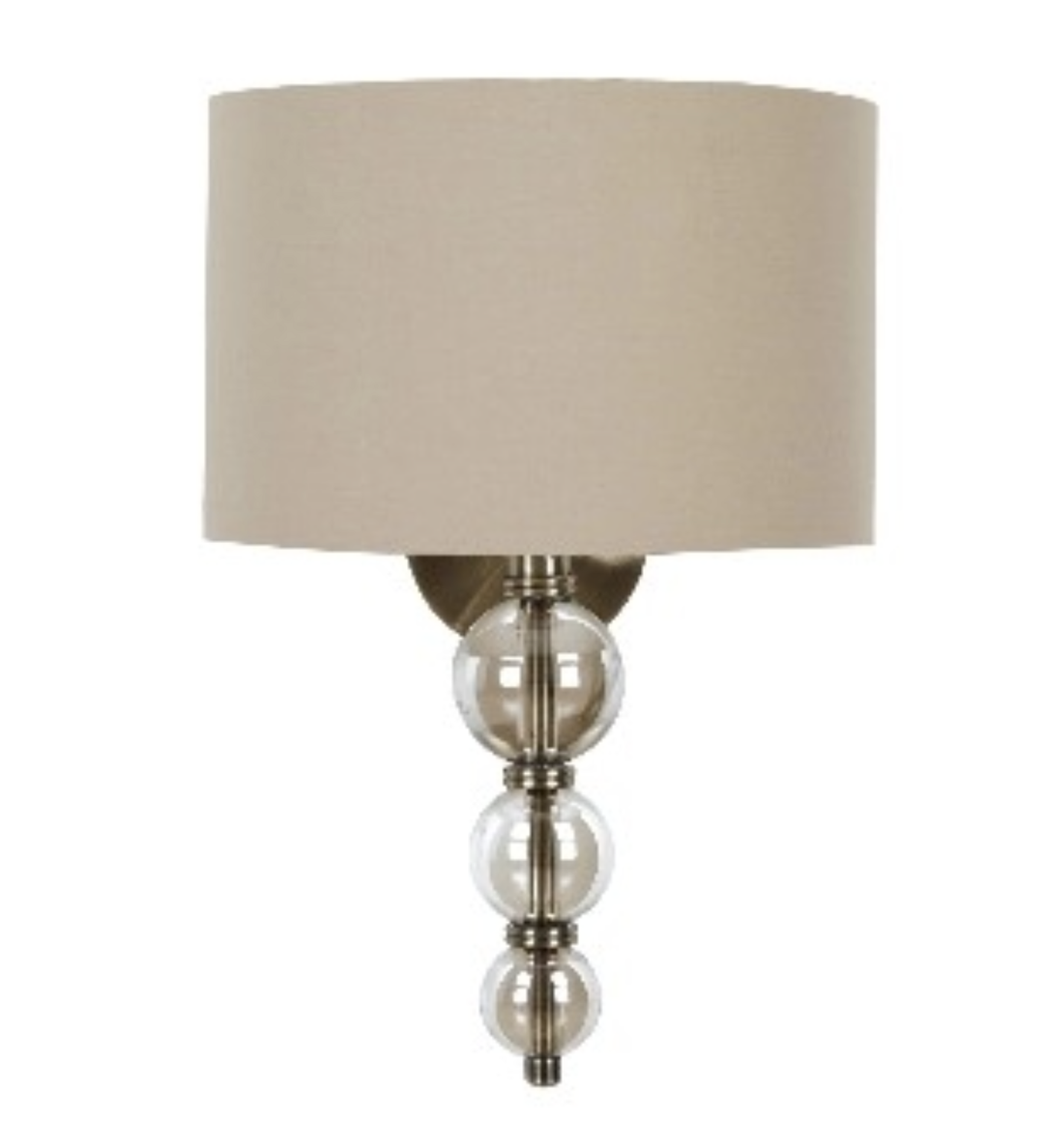 Sophia Antique Brass Wall Lamp