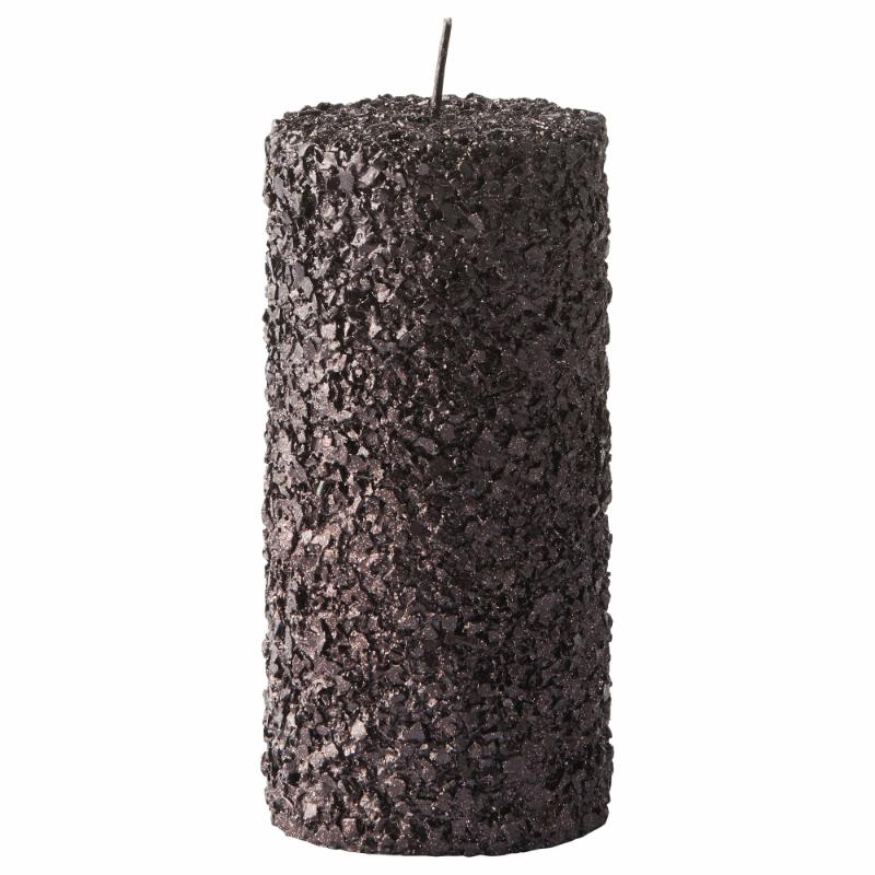 Gliteria Pillar Nightshade Candle Large