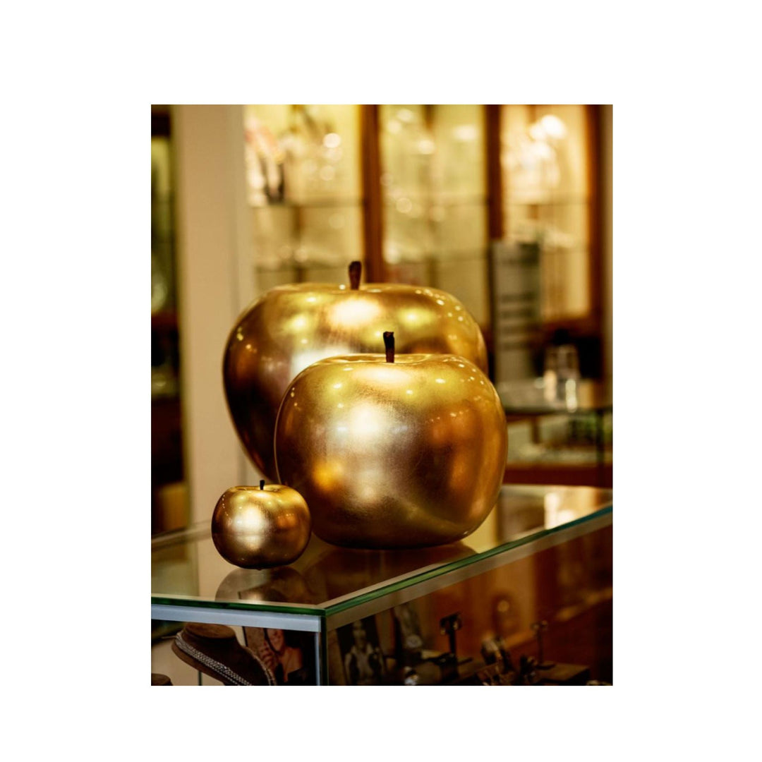 Apple Bronze Portuguese Faience 20cm - Sutherland Interiors