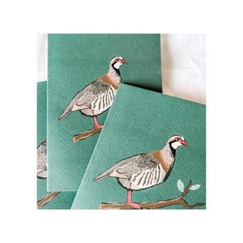 Christmas Card - Partridge in a Pear Tree - Sutherland Interiors