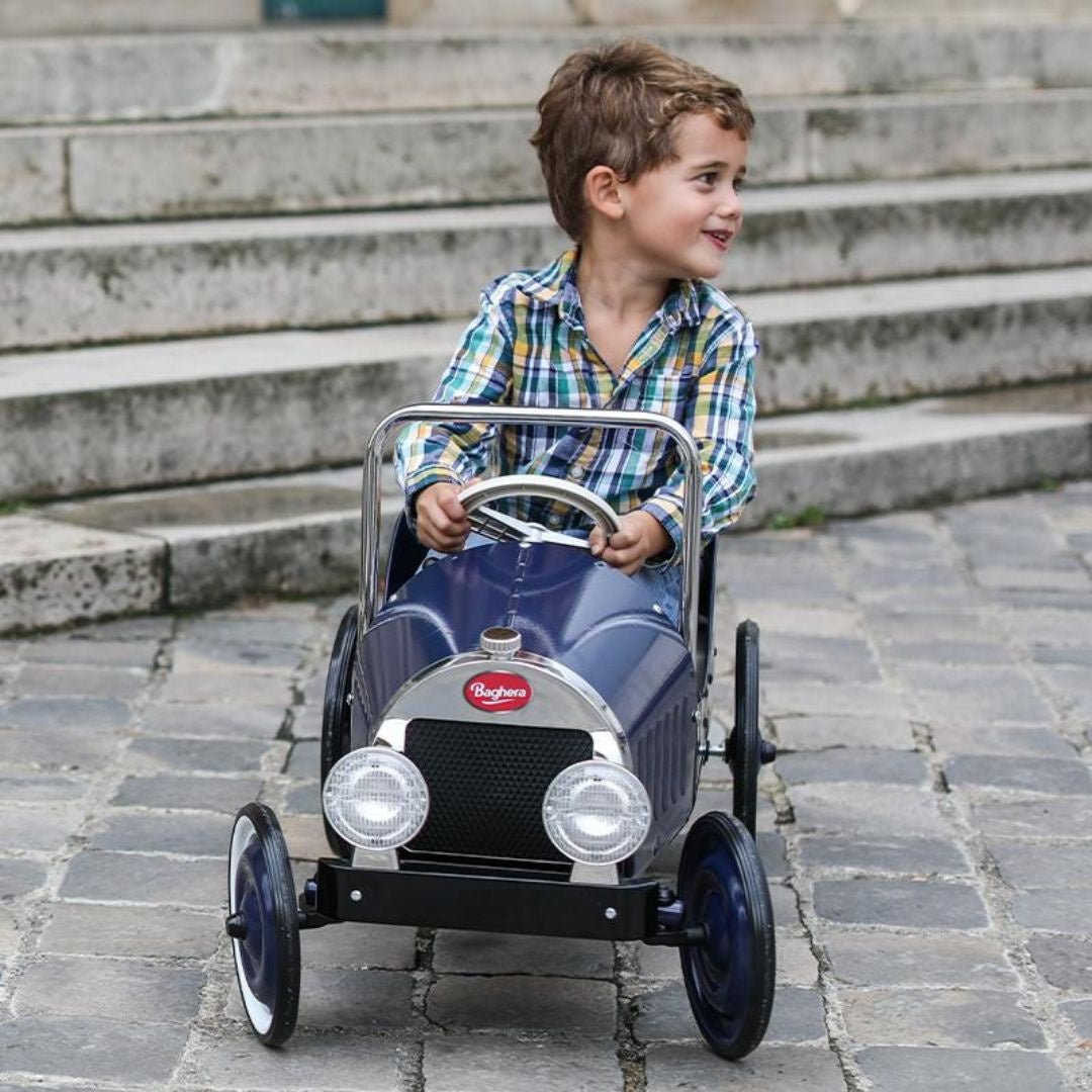 Classic Pedal Car Blue - Sutherland Interiors