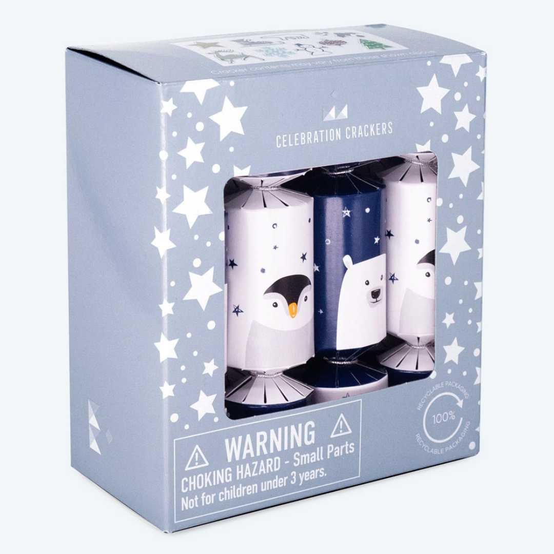 Cracker Mini Penguin & Polar Bear FSC Mix (8pcs) - Sutherland Interiors