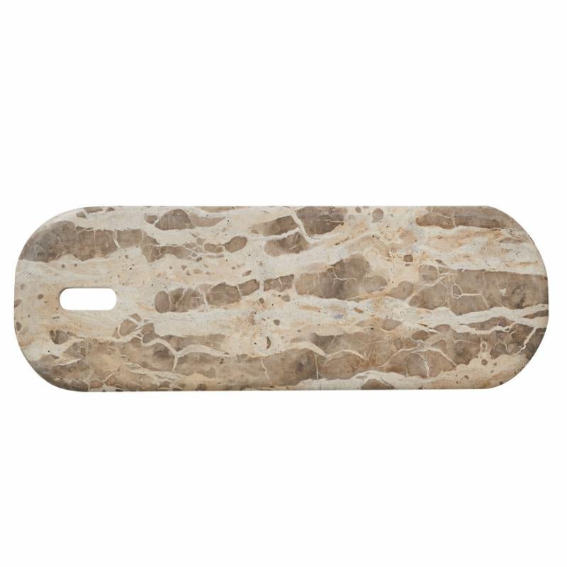 Ellia Tray - Linen - rectangular - Sutherland Interiors