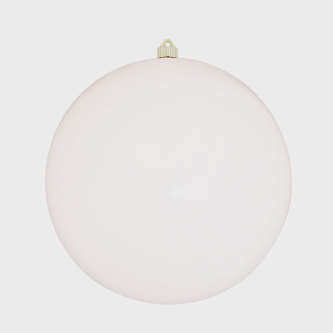 Giant 30cm White Bauble - Sutherland Interiors