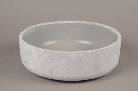Grey Cement Pot - L - Sutherland Interiors