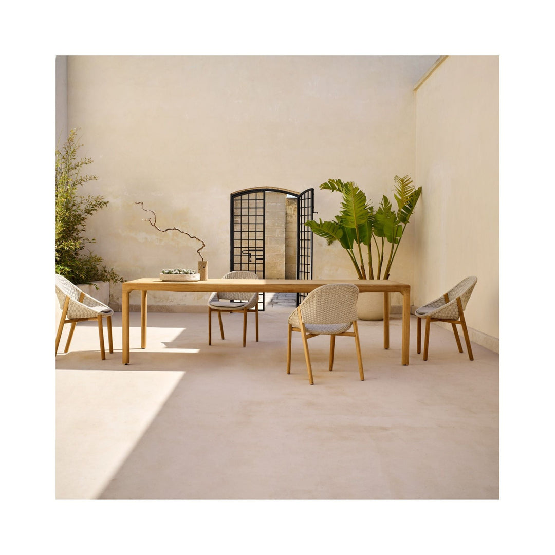 Illum Dining Table Teak - Sutherland Interiors