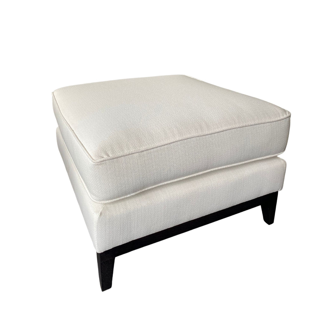 Lisa Footstool - Hemp Cream