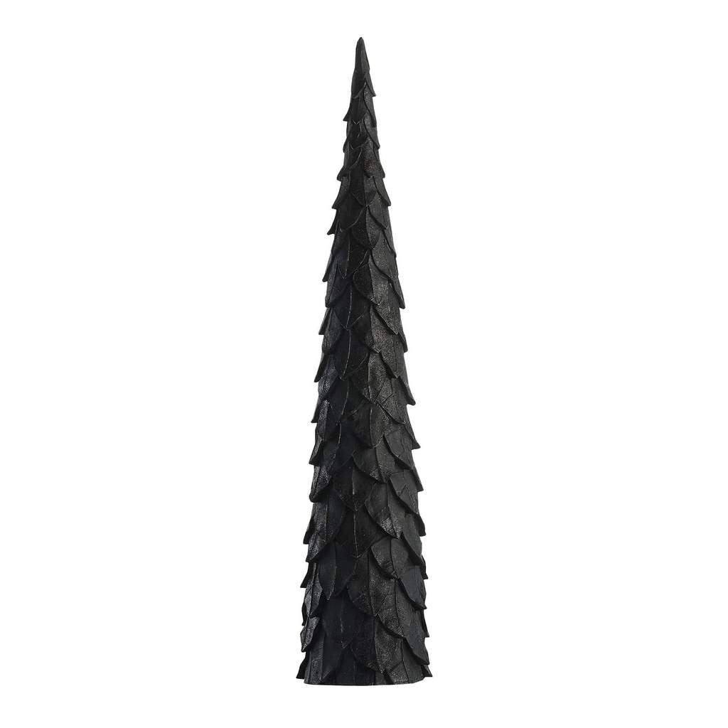 Serafina Christmas Tree - Glitter Black - Sutherland Interiors