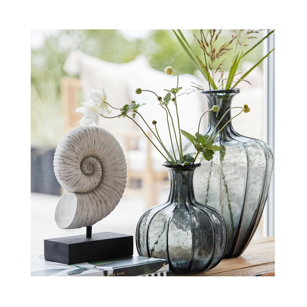 Serafina shell - Antique White Finish - Sutherland Interiors