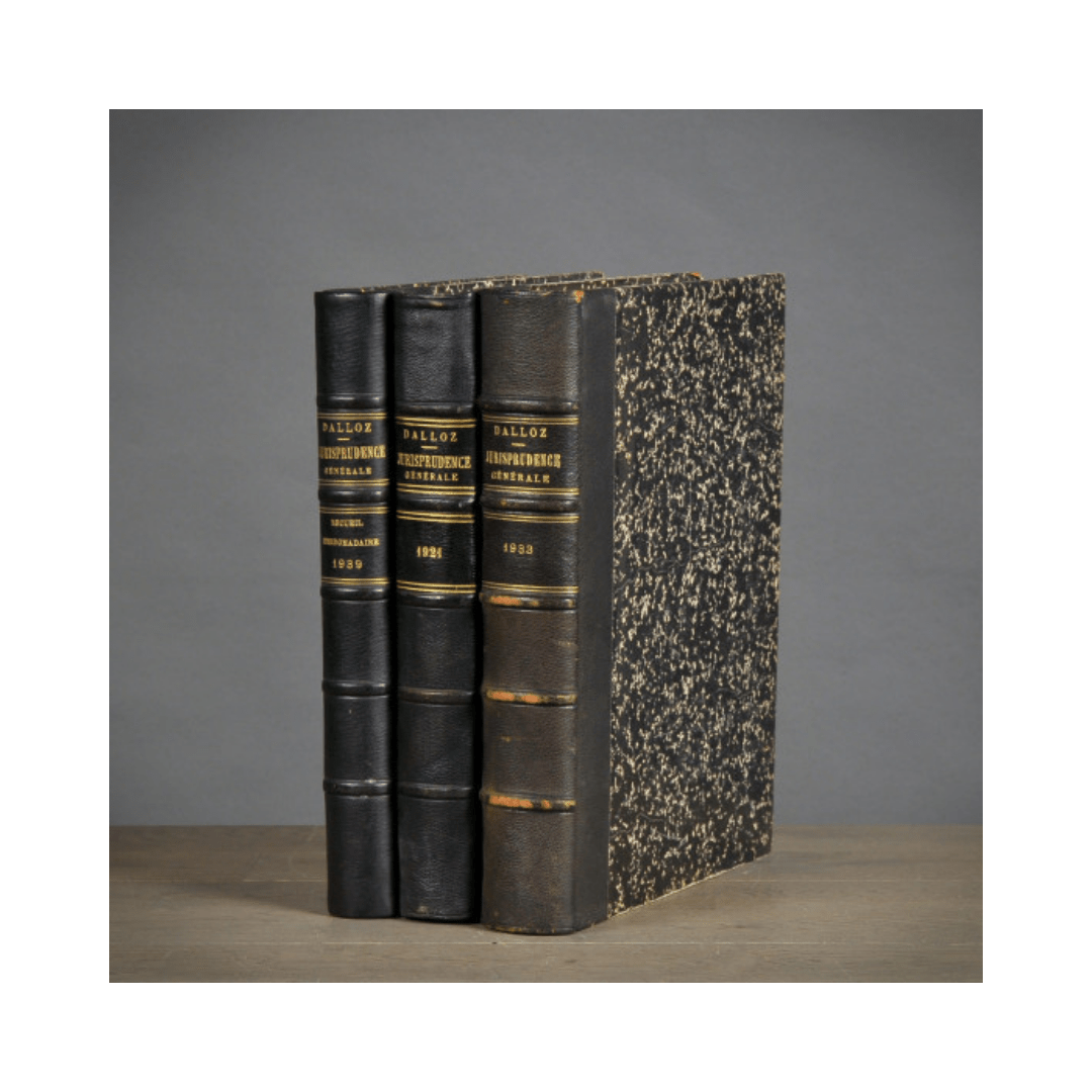 Set Of 3 Black Books - Sutherland Interiors