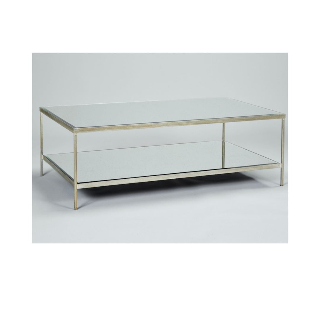 Victor Coffee Table Aged Silver - Sutherland Interiors