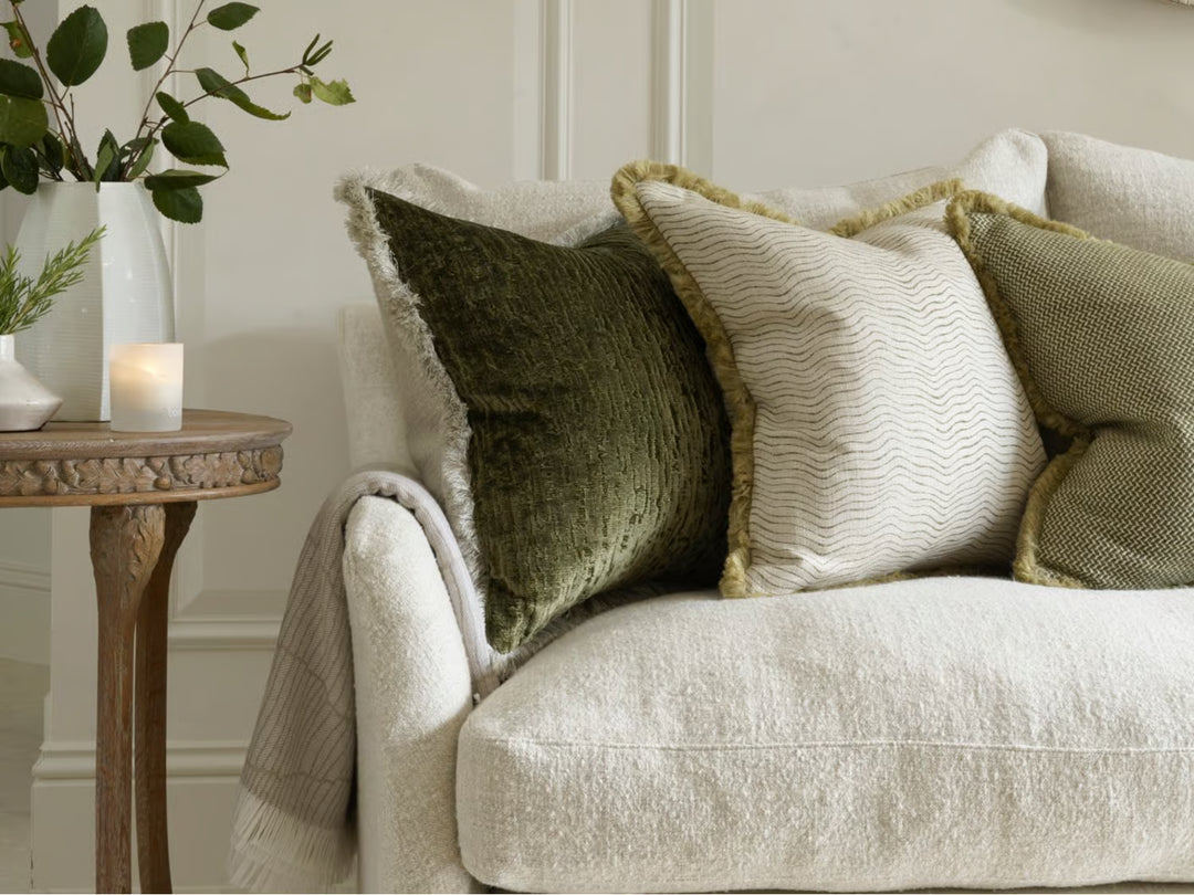 Roma Olive Cushion