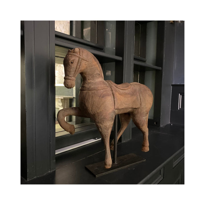 Elm Shanxi Horse Statue VR