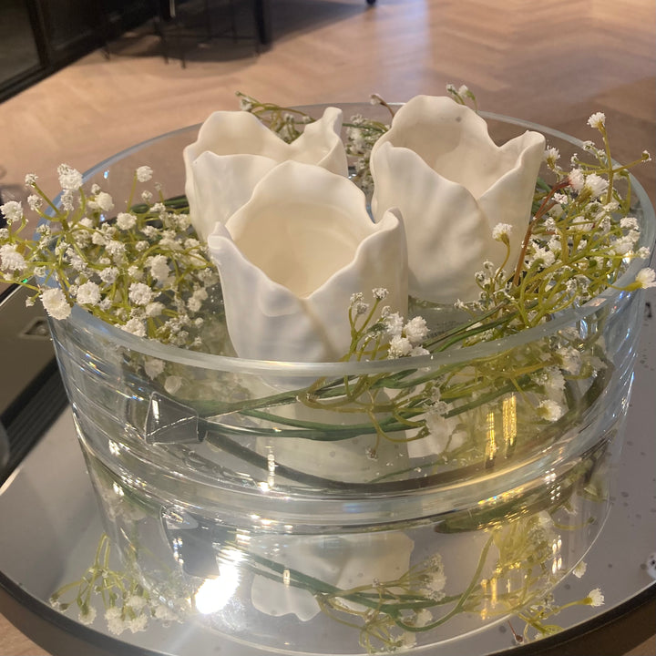 Glass Bowl - Large Flat