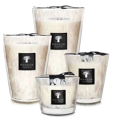 Scented Candle Pearl White