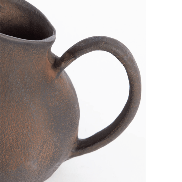 Alonza Brown Jar - Sutherland Interiors
