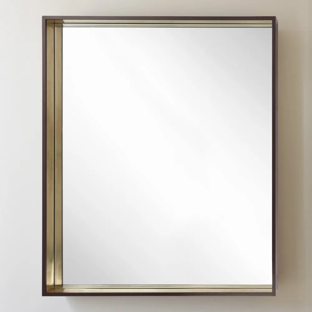Alyn Chocolate Finish Mirror - Sutherland Interiors