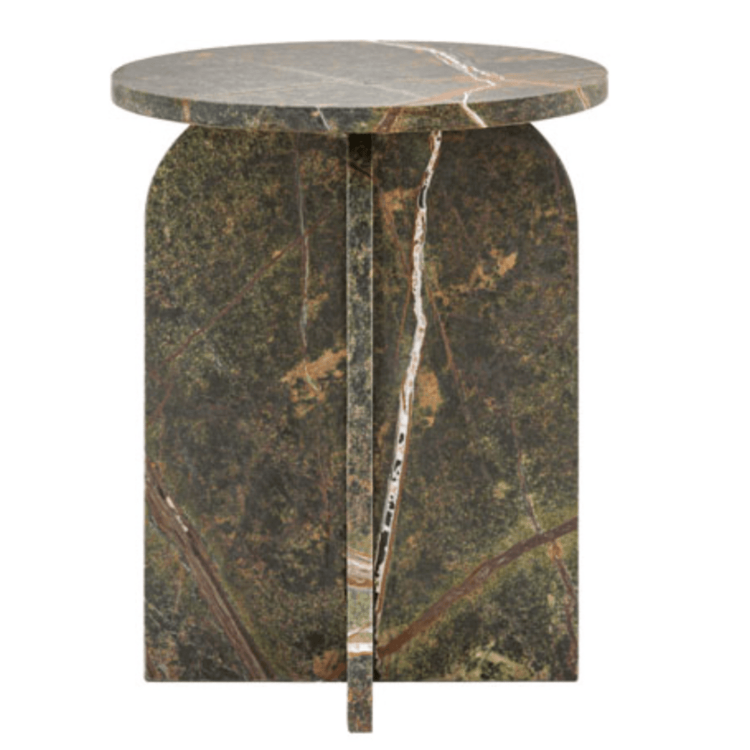 Amalfi Marble Side Table - Sutherland Interiors