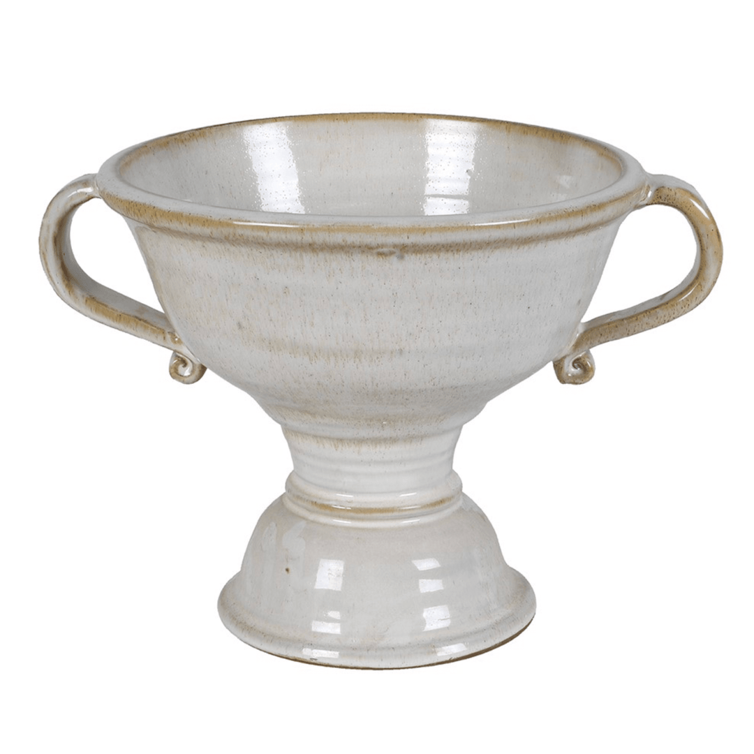 Amphora Footed Terracotta Vase - Sutherland Interiors