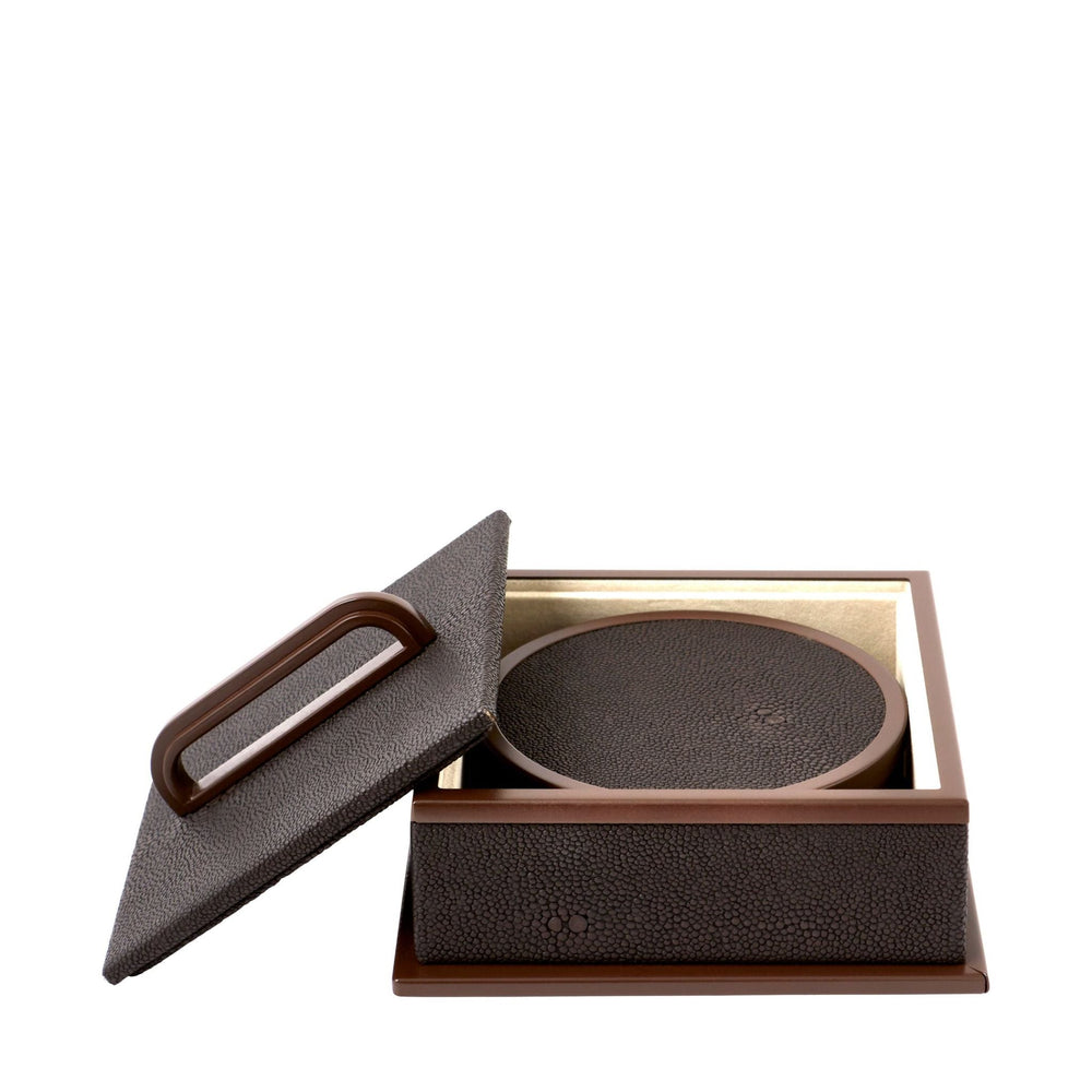 Anthracite Coasters Set of 4 - Sutherland Interiors