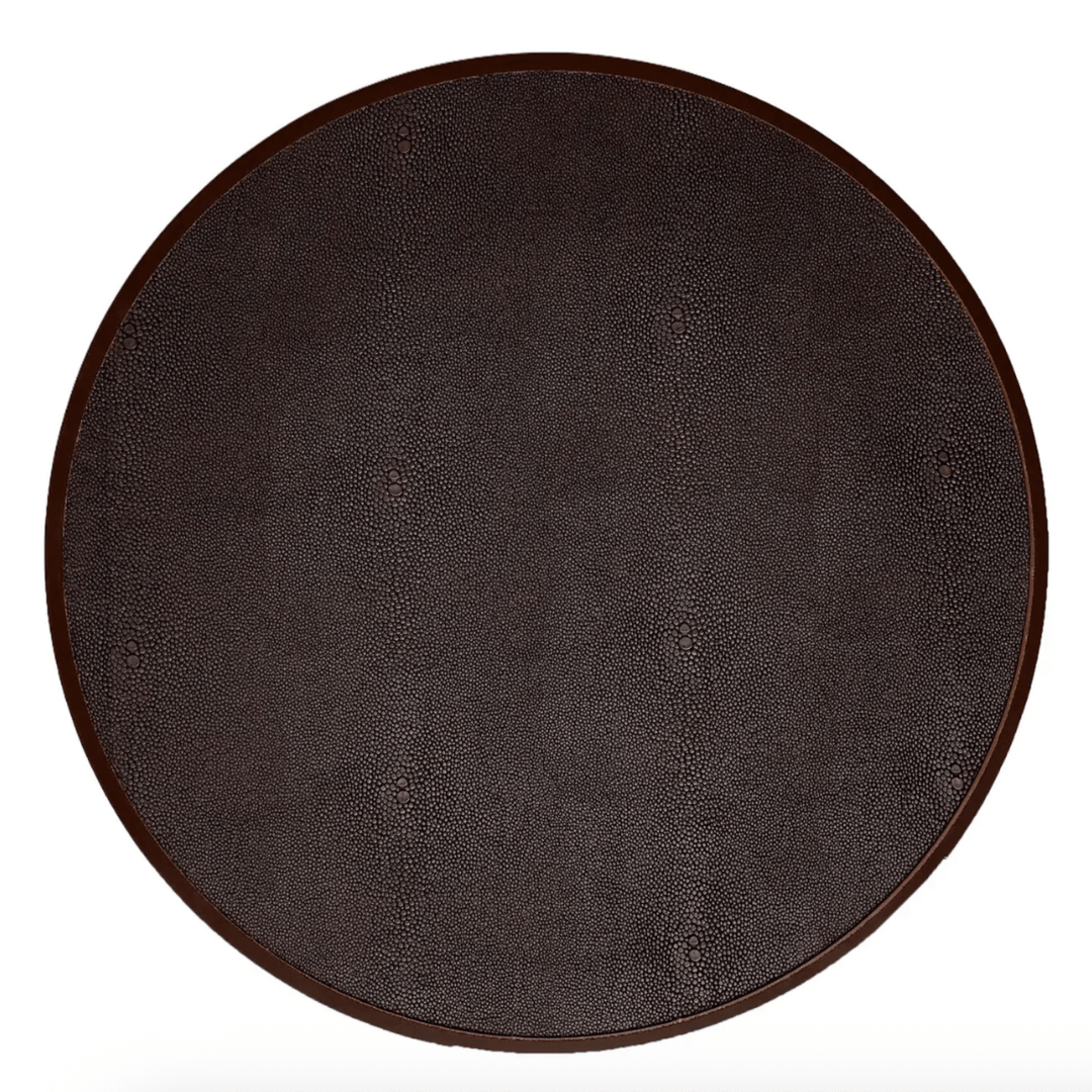 Anthracite Shagreen Placemats - Set of 4 - Sutherland Interiors