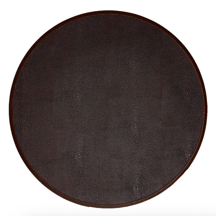 Anthracite Shagreen Placemats - Set of 4