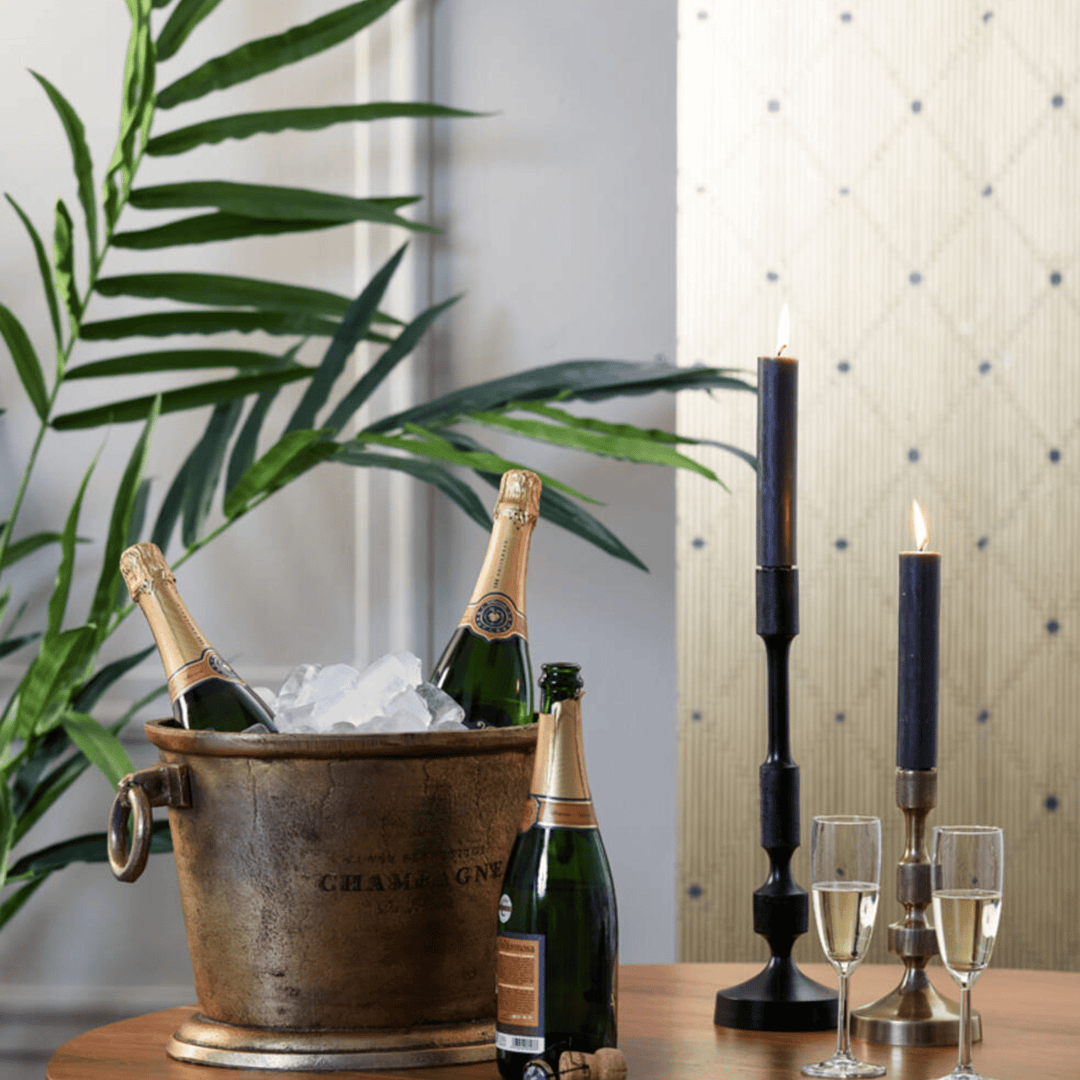 Antique Bronze Champagne Cooler - Sutherland Interiors