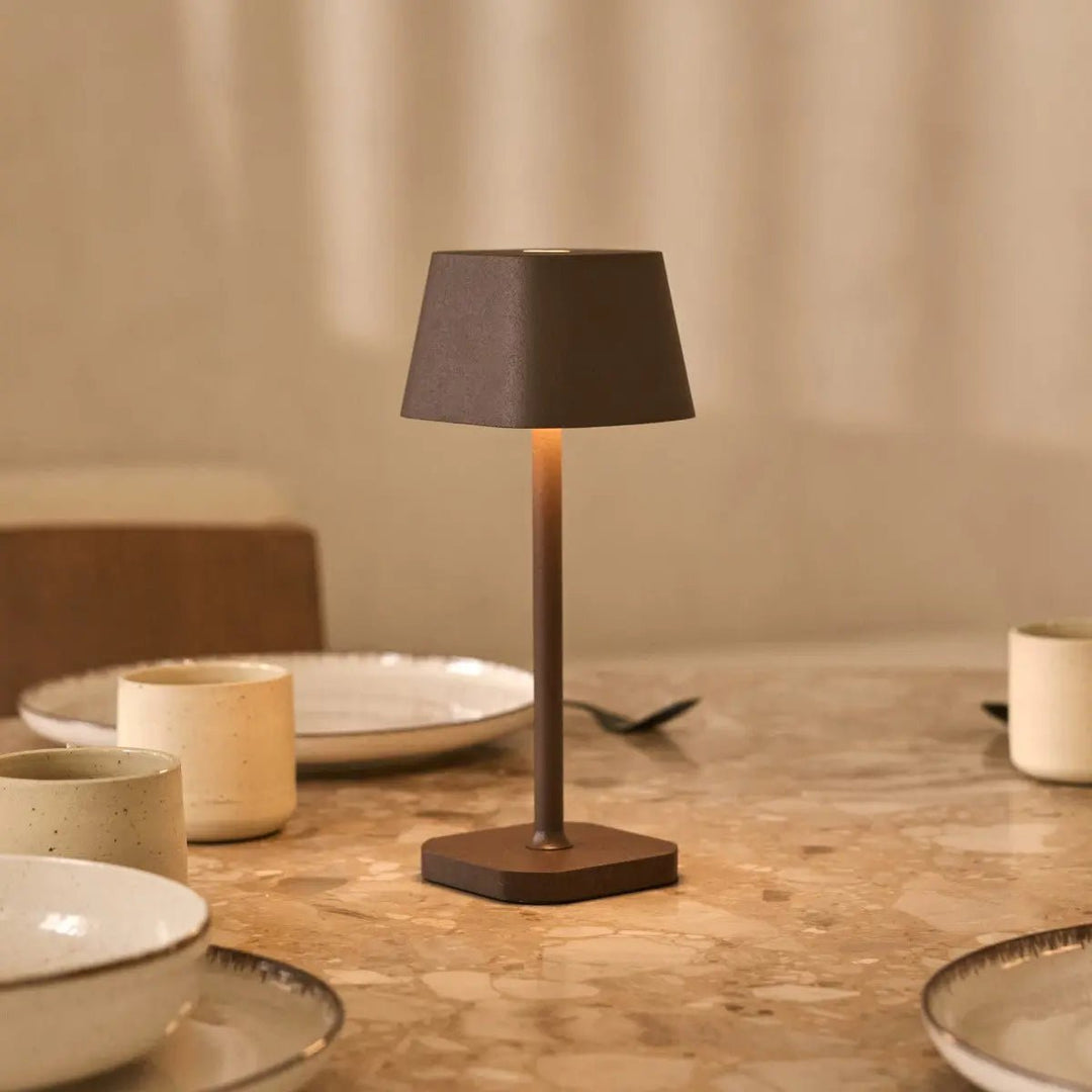 Ava Mocha Brown Table Lamp - Sutherland Interiors