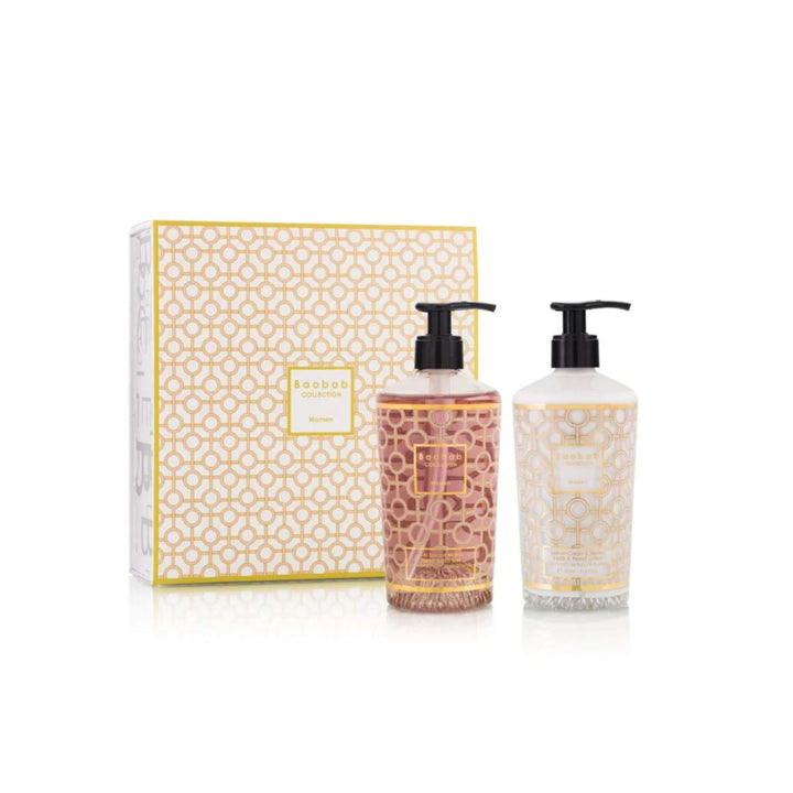 Baobab Women Gift Box Body and Hand Lotion/ Hand Wash Gel
