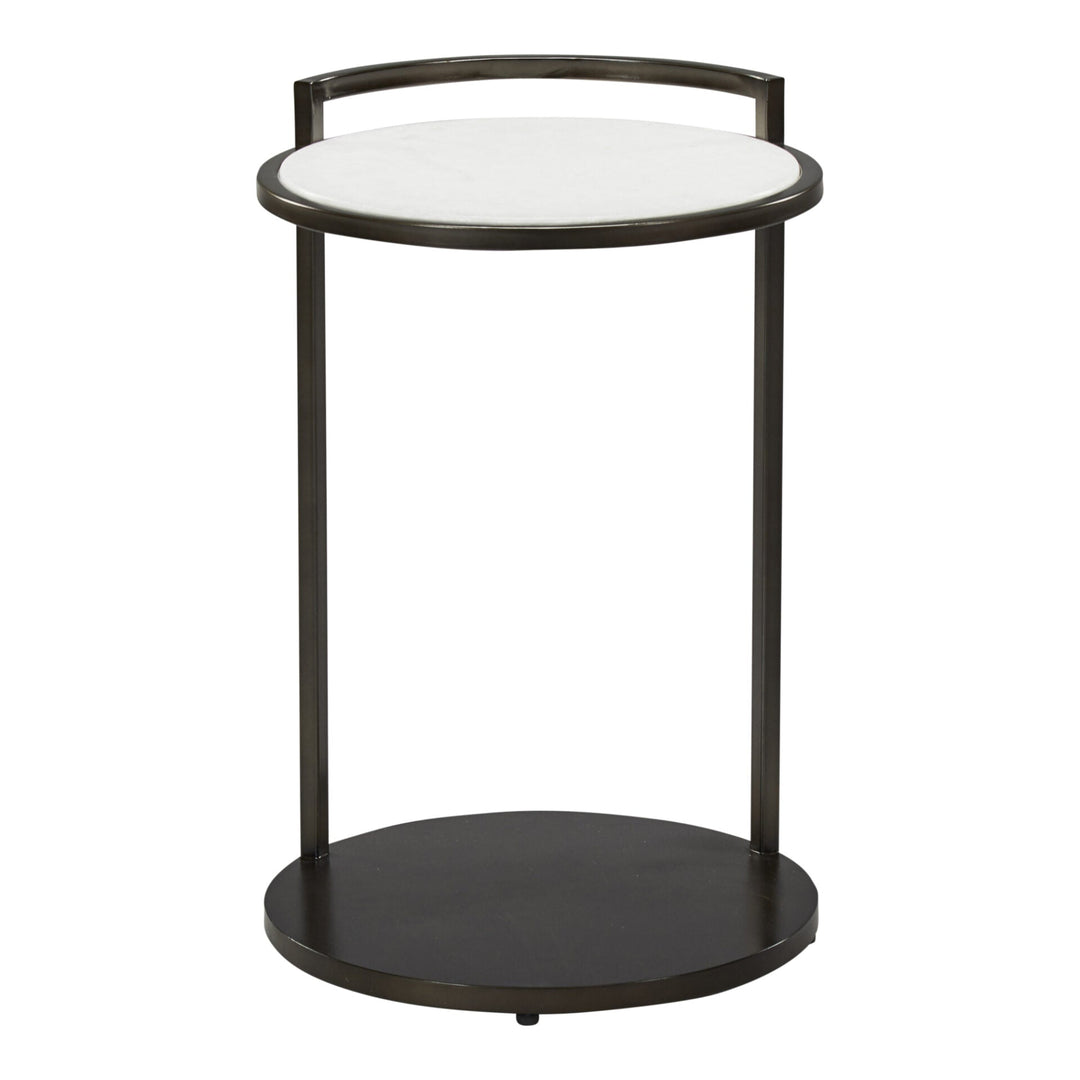 Barbican Side Table Marble - Sutherland Interiors