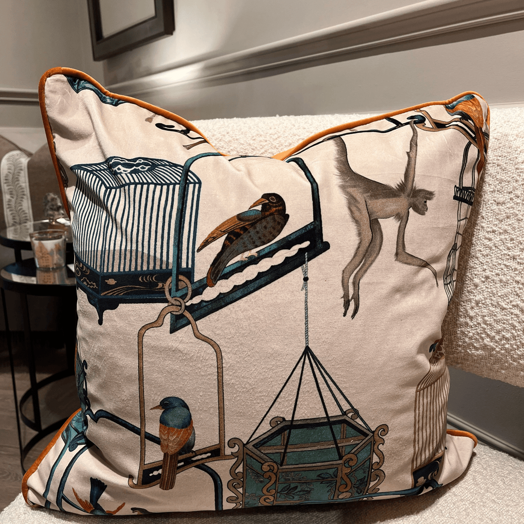 Birds Cushion - Sutherland Interiors
