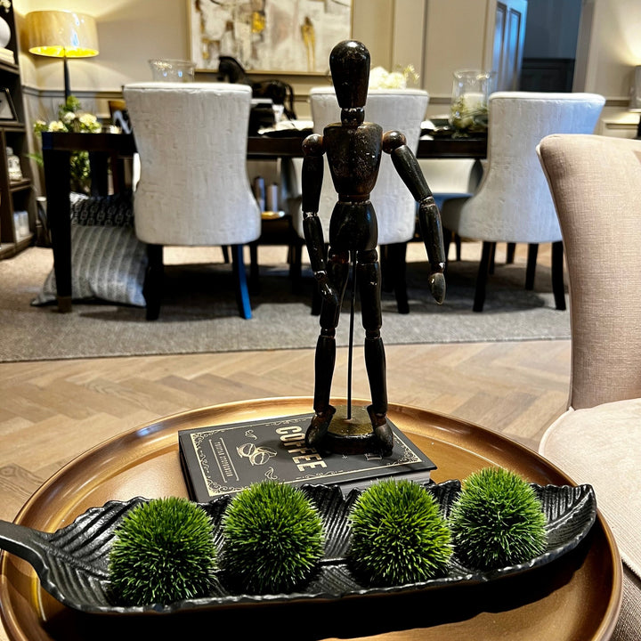 Black Articulated Wood Dummy - Sutherland Interiors