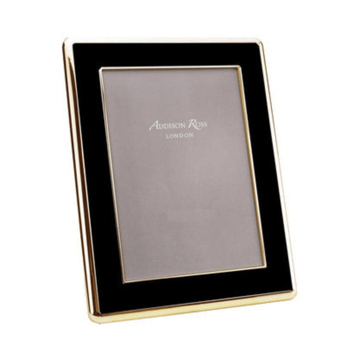 Black Enamel & Gold Frame - Sutherland Interiors