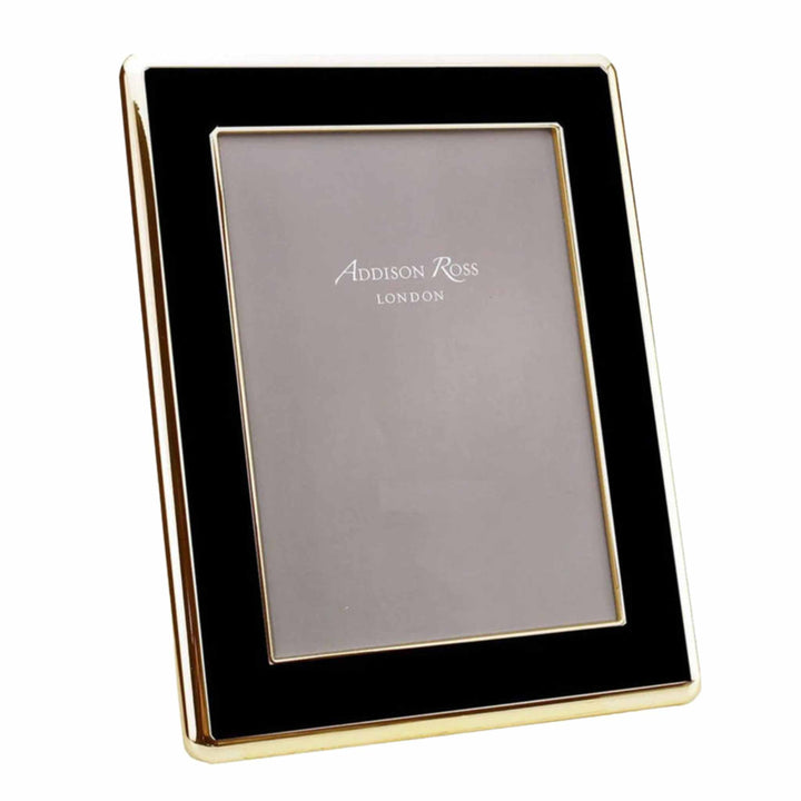 Black Enamel & Gold Frame - Sutherland Interiors