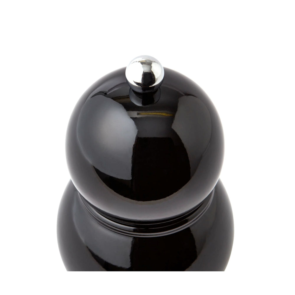 Black Lacquer Chubbie Salt & Pepper Grinder - Sutherland Interiors