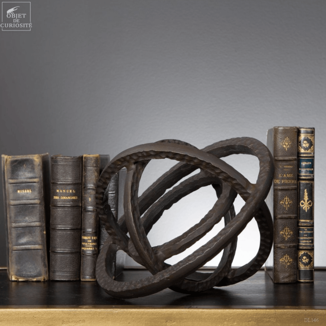 Black Metal Armillary - Sutherland Interiors