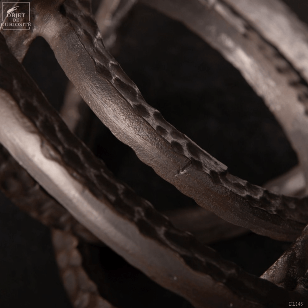 Black Metal Armillary - Sutherland Interiors