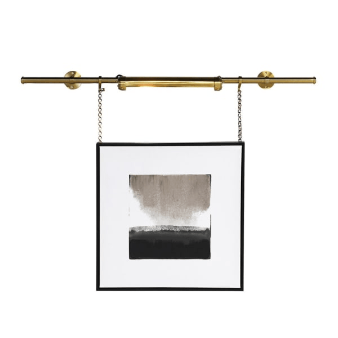 Brass Picture Wall Light - Sutherland Interiors