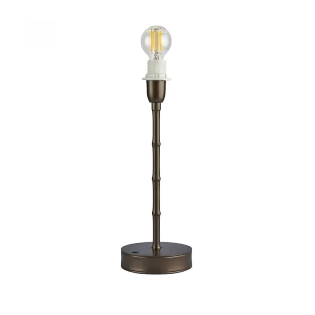 Bronze Bamboo Rechargeable Lamp Base