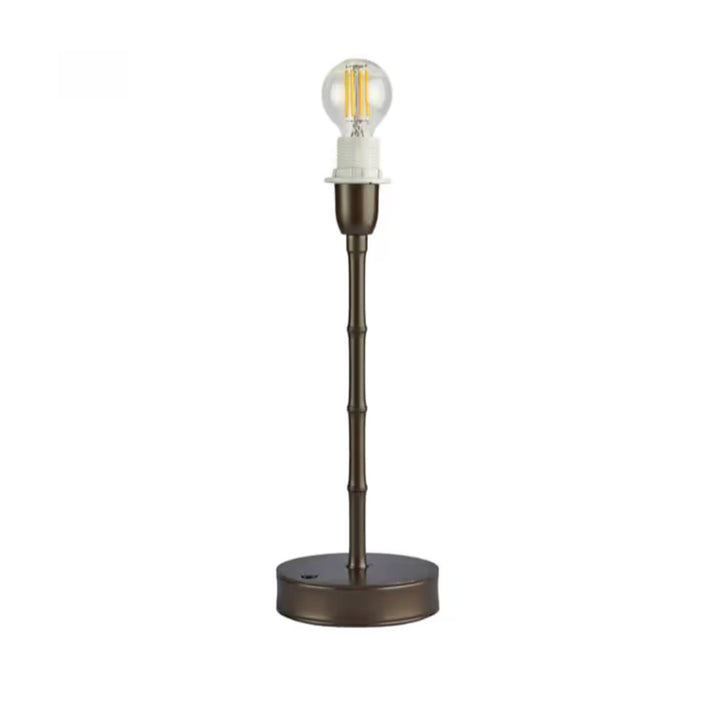 Bronze Bamboo Rechargeable Lamp Base