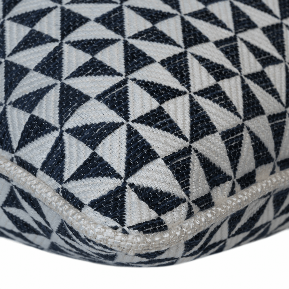 Bruton Navy Cushion - Sutherland Interiors