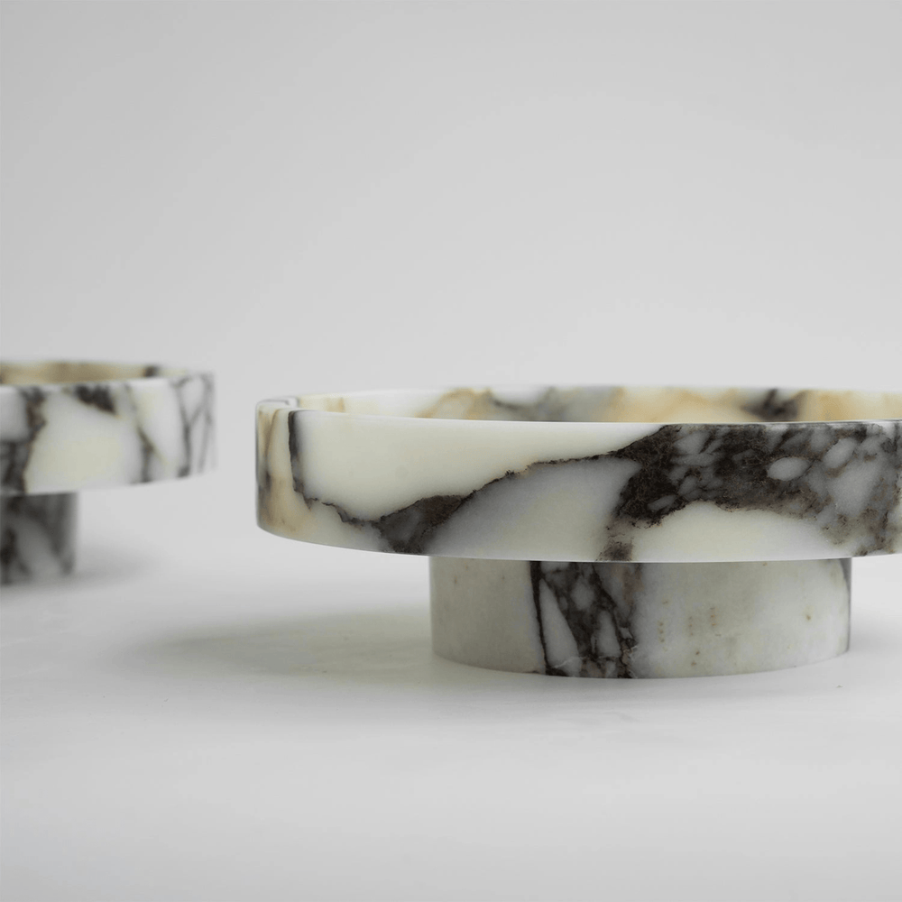 Calcatta Marble Bowl - Sutherland Interiors
