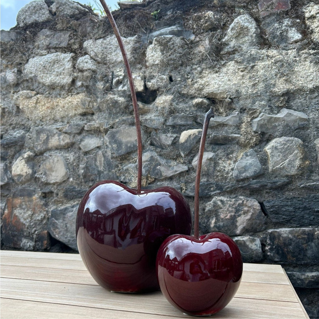Ceramic Cherry - Bordeaux Portuguese Faience - Sutherland Interiors