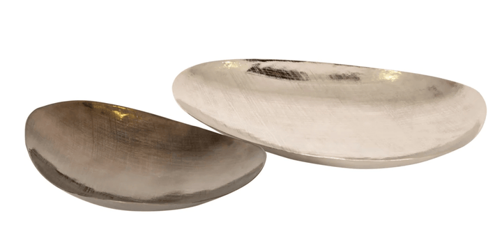 Corbridge Streaked Large Aluminium Platter - Sutherland Interiors